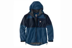 'Carhartt' Men's Storm Defender®Midweight Hooded Jacket - Dark Blue / Navy