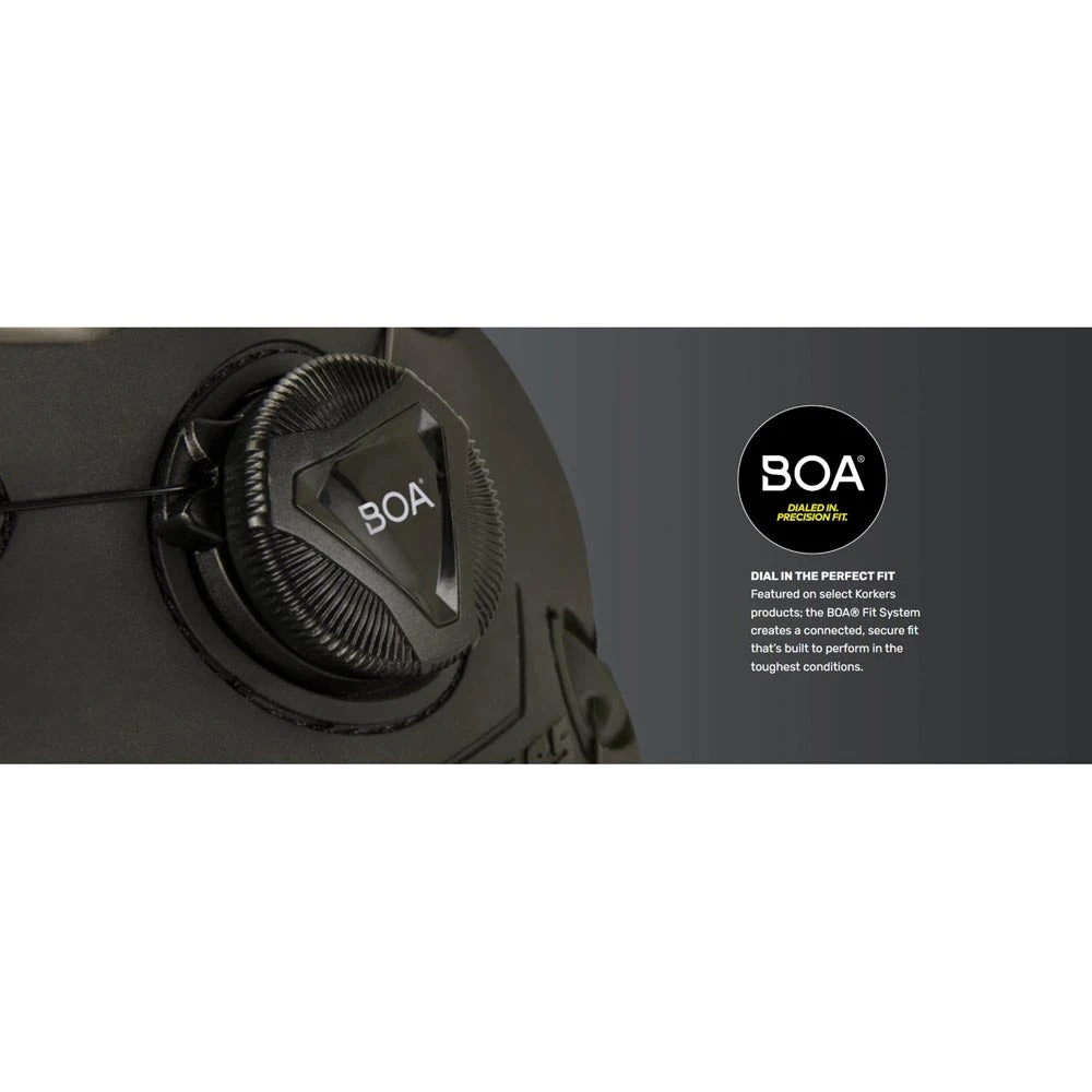 'Korkers' Men's Polar Vortex 1200GR Snow/Ice Trec Soles - Black 'Korkers' Men's Polar Vortex 1200GR Snow/Ice Trec Soles - Black -Outdoor Clothing Store korkers men s polar vortex 1200 winter boots with snowtrac sole