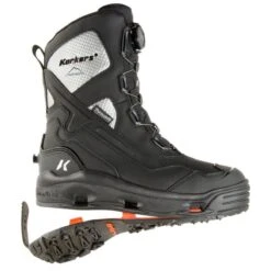 'Korkers' Men's Polar Vortex 1200GR Snow/Ice Trec Soles - Black