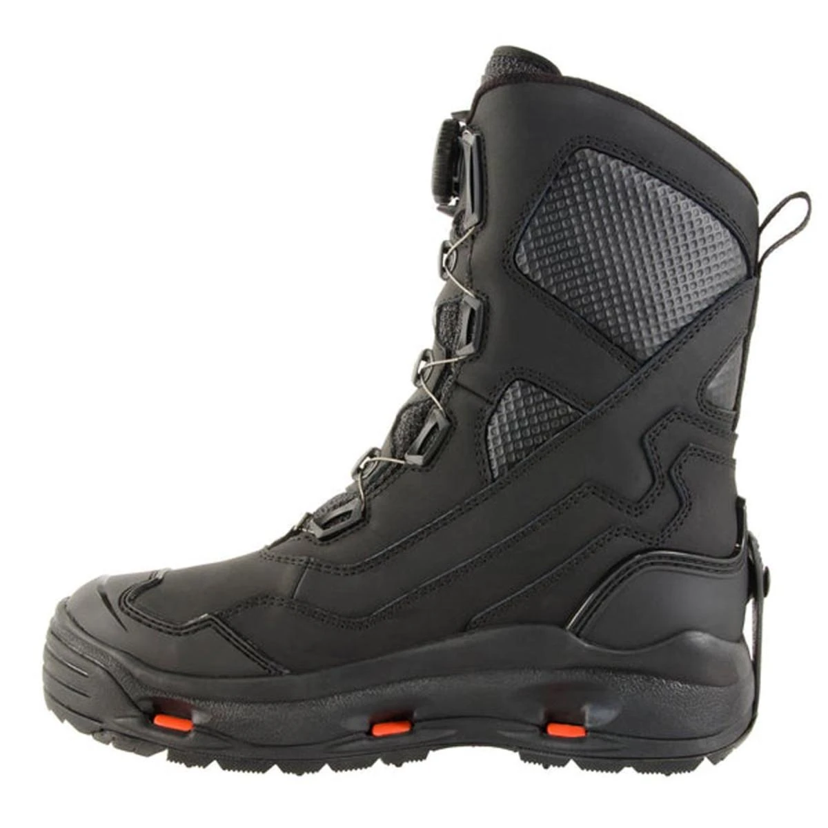 'Korkers' Men's Polar Vortex WP 600GR Winter - Black 'Korkers' Men's Polar Vortex WP 600GR Winter - Black -Outdoor Clothing Store korkers men s polar vortex 600 winter boots with snowtrac sole