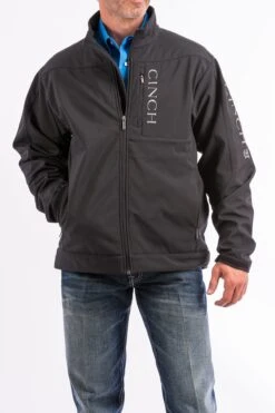 'Cinch' Men's Concealed Carry Bonded Logo Jacket - Black -Outdoor Clothing Store mwj1043014 1024x1024@2x