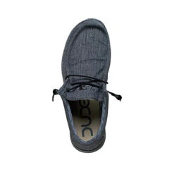 'Hey Dude' Men's Wally L Stretch - Steel -Outdoor Clothing Store opplanet hey dude wally l stretch mens steel 13 111163200 13 av 1 1024x1024@2x