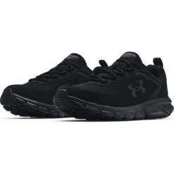 'Under Armour' Men's Charged Assert - Black / Black -Outdoor Clothing Store s7.3024590 003 PAIR 1024x1024@2x