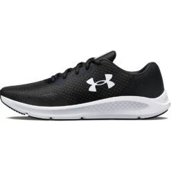 'Under Armour' Men's Charged Pursuit 3 - Black / White -Outdoor Clothing Store s7.3024878 001 DETAIL4 1024x1024@2x