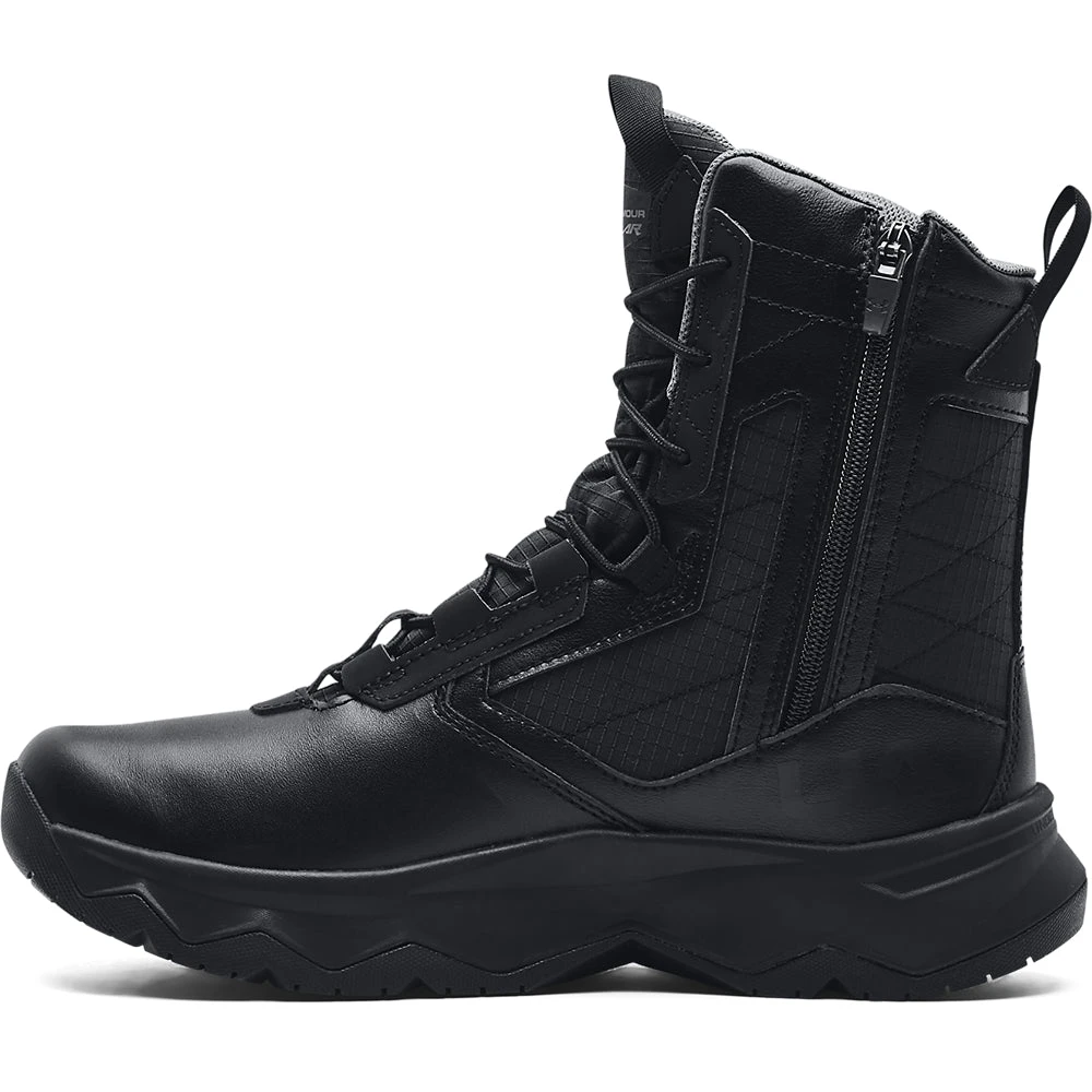'Under Armour' Men's 8" Stellar G2 SR Side Zip Soft Toe - Black 'Under Armour' Men's 8" Stellar G2 SR Side Zip Soft Toe - Black -Outdoor Clothing Store s7.3024949