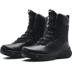 'Under Armour' Men's 8" Stellar G2 SR Side Zip Soft Toe - Black 5 'Under Armour' Men's 8" Stellar G2 SR Side Zip Soft Toe - Black -Outdoor Clothing Store s7.3024949 001 PAIR 1024x1024@2x