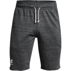 'Under Armour' Men's Rival Terry Shorts - Pitch Grey