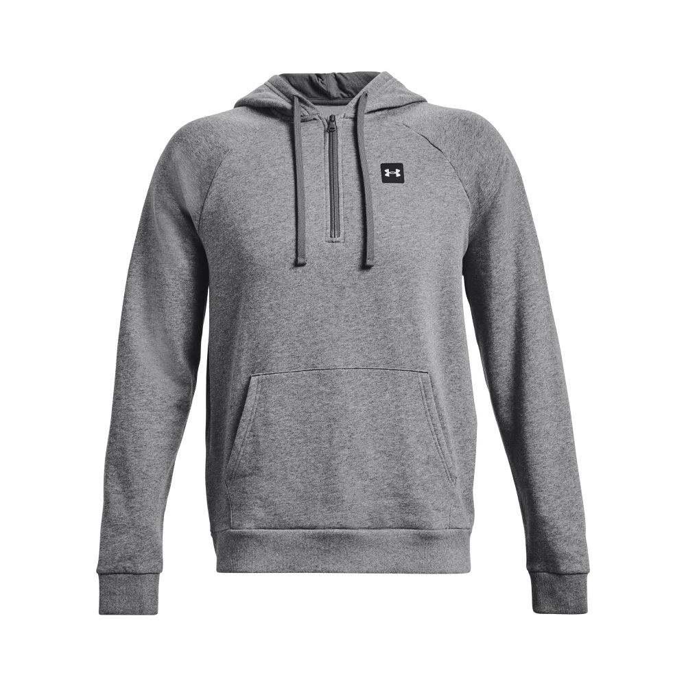 'Under Armour' Men's Rival Fleece 1/2 Zip Hoodie - Pitch Grey 'Under Armour' Men's Rival Fleece 1/2 Zip Hoodie - Pitch Grey -Outdoor Clothing Store s7.PS1373371