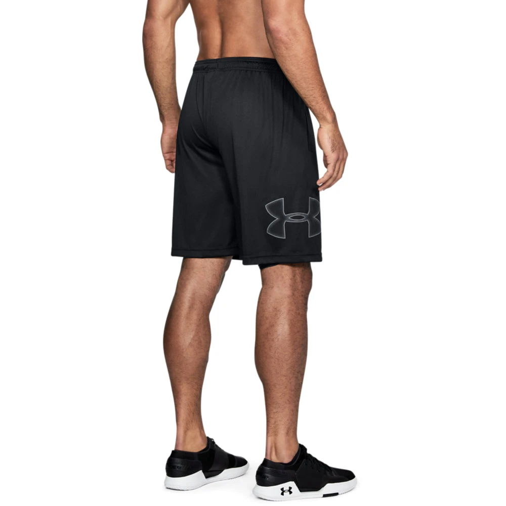 'Under Armour' Men's Tech Graphic Shorts - Black 'Under Armour' Men's Tech Graphic Shorts - Black -Outdoor Clothing Store s7.V5 1306443