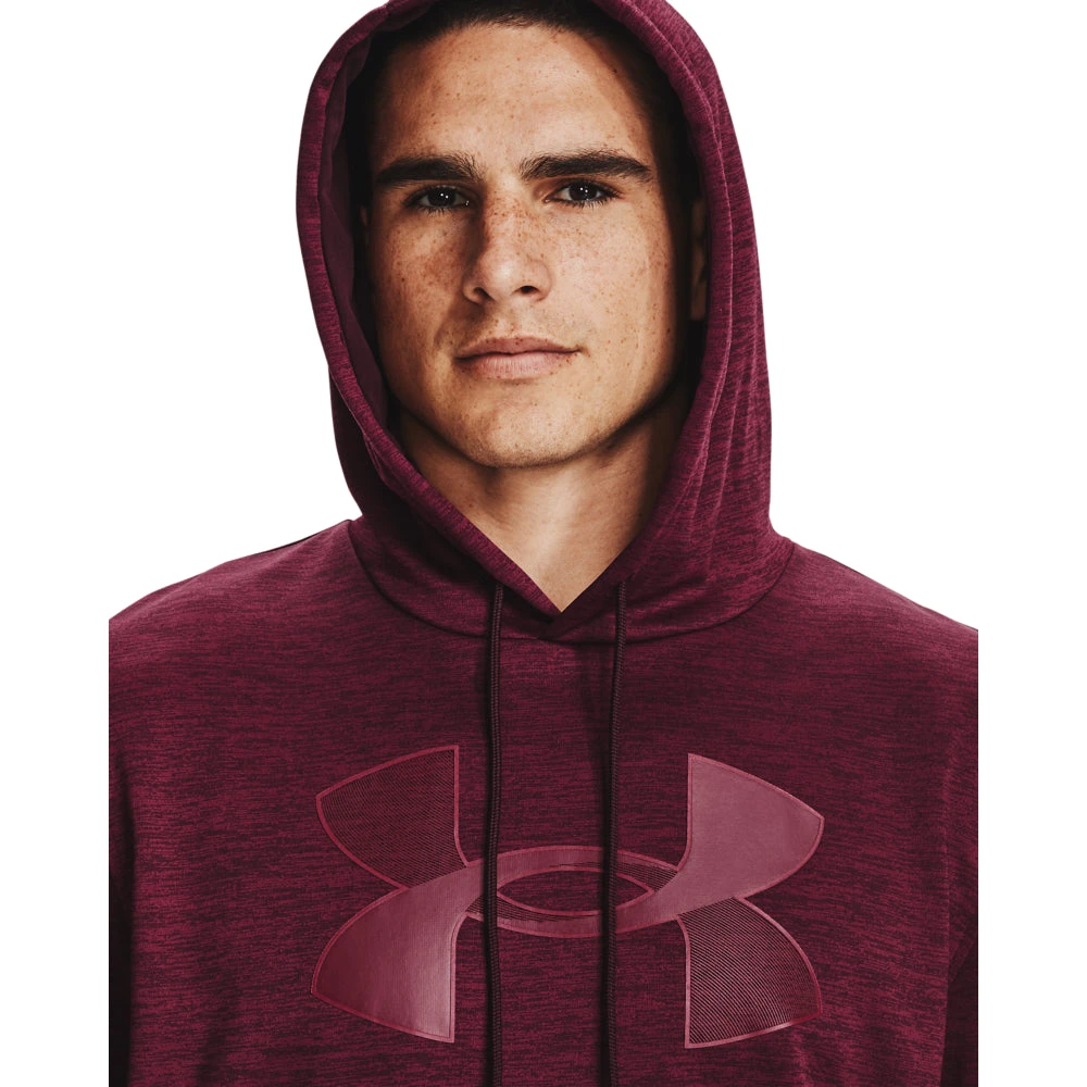 'Under Armour' Men's Armour Fleece® Big Logo Hoodie - Dark Maroon / League Red 'Under Armour' Men's Armour Fleece® Big Logo Hoodie - Dark Maroon / League Red -Outdoor Clothing Store s7.V5 1357085