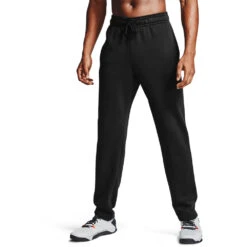 'Under Armour' Men's Rival Fleece Pants - Black