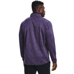 'Under Armour' Men's 1/2 Zip Fleece - Twilight Purple / Black 4 'Under Armour' Men's 1/2 Zip Fleece - Twilight Purple / Black -Outdoor Clothing Store s7.V5 1357145 500 BC 1024x1024@2x