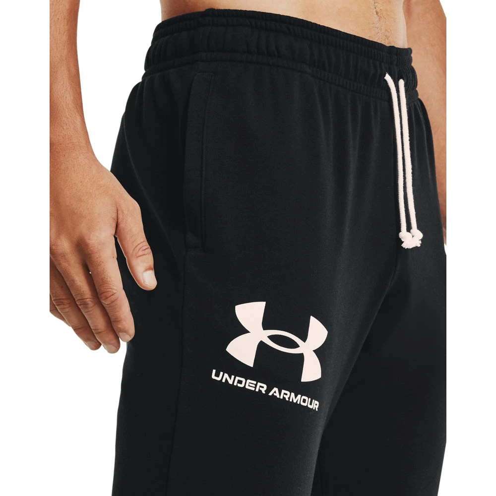 'Under Armour' Men's Rival Terry Joggers - Black 'Under Armour' Men's Rival Terry Joggers - Black -Outdoor Clothing Store s7.V5 1361642