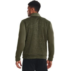 'Under Armour' Men's Fleece Twist 1/4 Zip - Marine OD Green / Black -Outdoor Clothing Store s7.V5 1373359 390 BC 1024x1024@2x