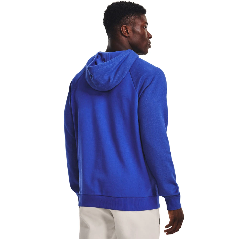 'Under Armour' Men's Rival Fleece Wordmark Colorblock Hoodie - Versa Blue 'Under Armour' Men's Rival Fleece Wordmark Colorblock Hoodie - Versa Blue -Outdoor Clothing Store s7.V5 1373363