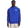 'Under Armour' Men's Rival Fleece Wordmark Colorblock Hoodie - Versa Blue -Outdoor Clothing Store s7.V5 1373363 486 FC 1024x1024@2x