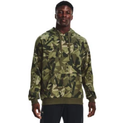 'Under Armour' Men's Freedom Amp Hoodie - Marine OD Green / Desert Sand
