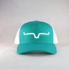 'Kimes Ranch' Men's Weekly Trucker Cap - Teal / White 2 'Kimes Ranch' Men's Weekly Trucker Cap - Teal / White -Outdoor Clothing Store weekly trucker teal cap 1 1024x1024@2x